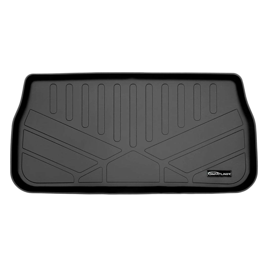 SMARTLINER Black 3 Row Liner Set & Cargo Liner Behind 3rd Row Compatible With 2021-2026 Chrysler Pacifica (Fits Pinnacle)