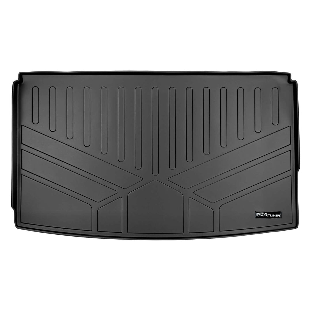 SMARTLINER Floor Liners for 2018-2024 Ford Expedition Max/Lincoln Navigator L 2nd Row Bucket Seats (Only Max or L)