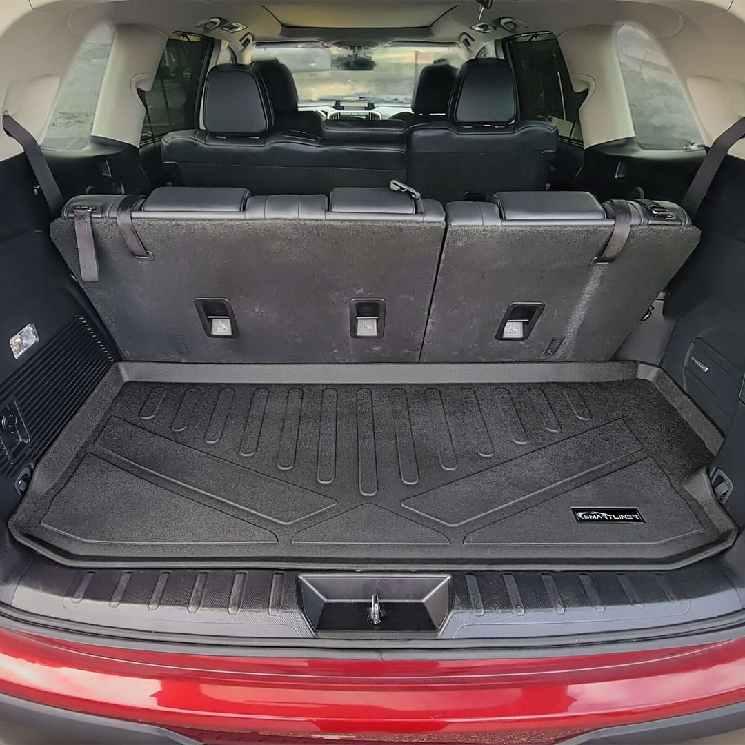 Smart Trim™ Floor Liners For 2019-2026 Subaru Ascent (2nd Row Bucket) and With Subwoofer in the Cargo Area