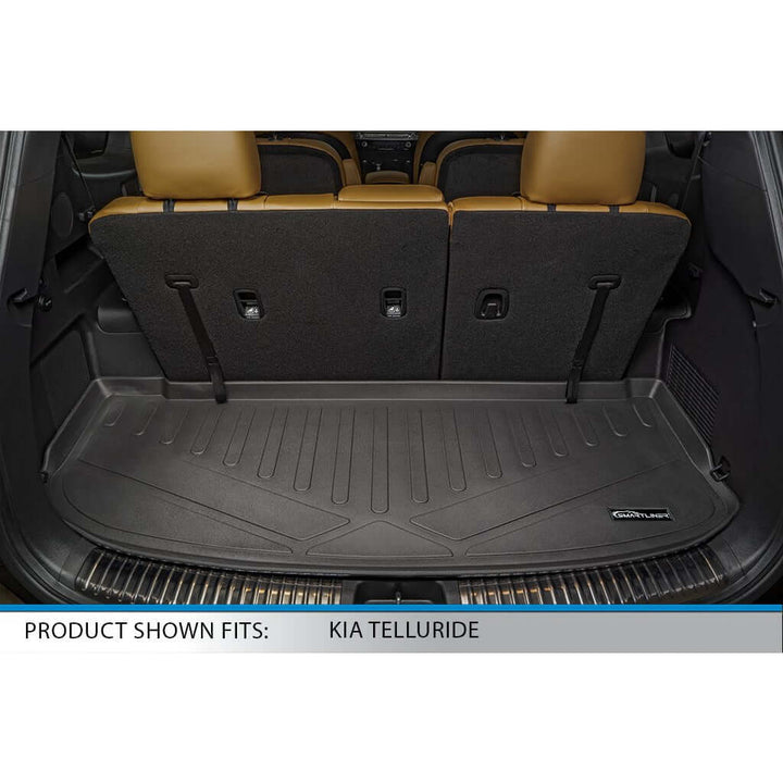SMARTLINER Custom Fit Floor Liners For 2020-2025 Kia Telluride with 2nd Row Bucket Seats With Center Console