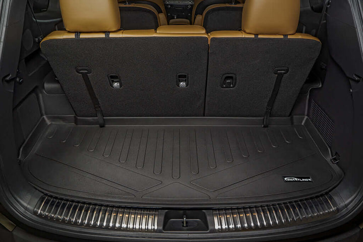 SMARTLINER Floor Liners for 2020-2025 Kia Telluride (2nd Row Bucket) with in between Coverage