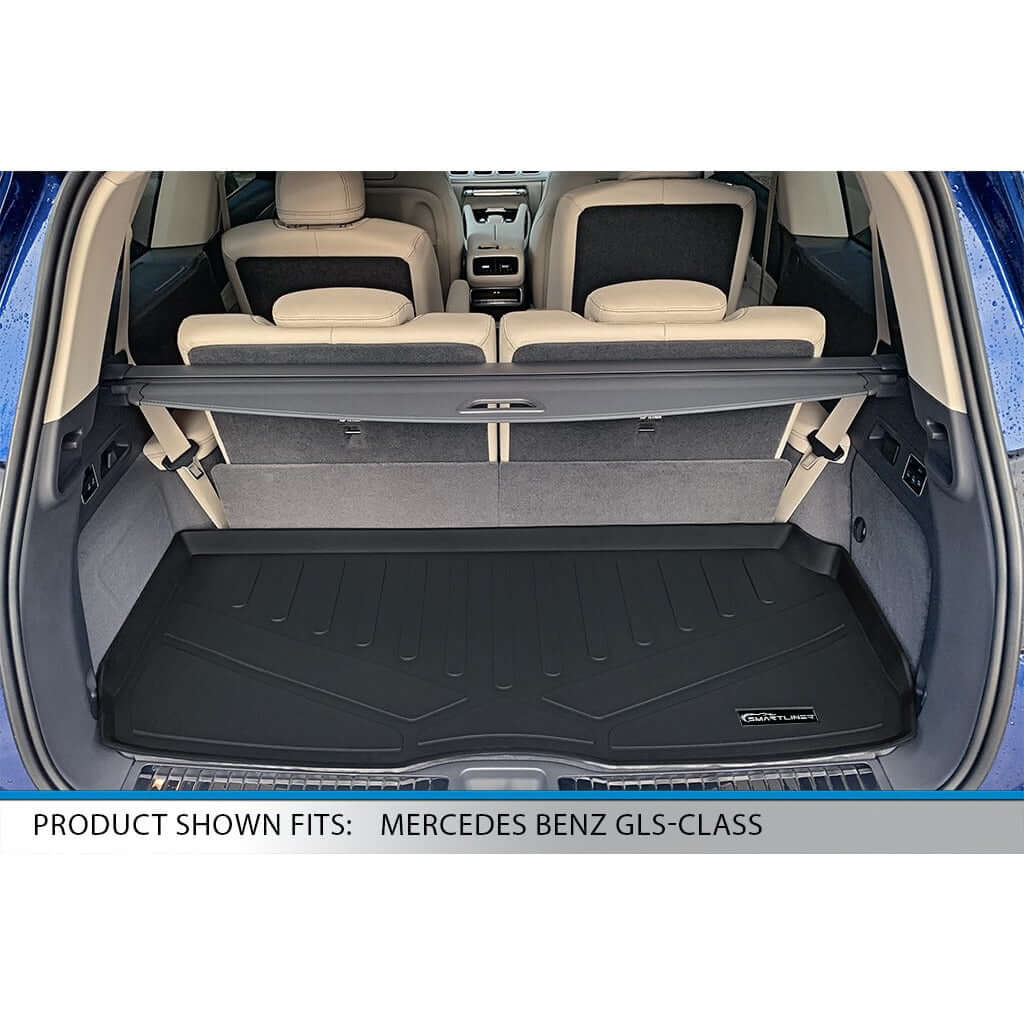 SMARTLINER Floor Liners for 2020-2024 Mercedes-Benz GLS-Class 6 Passenger (2nd Row Bucket)