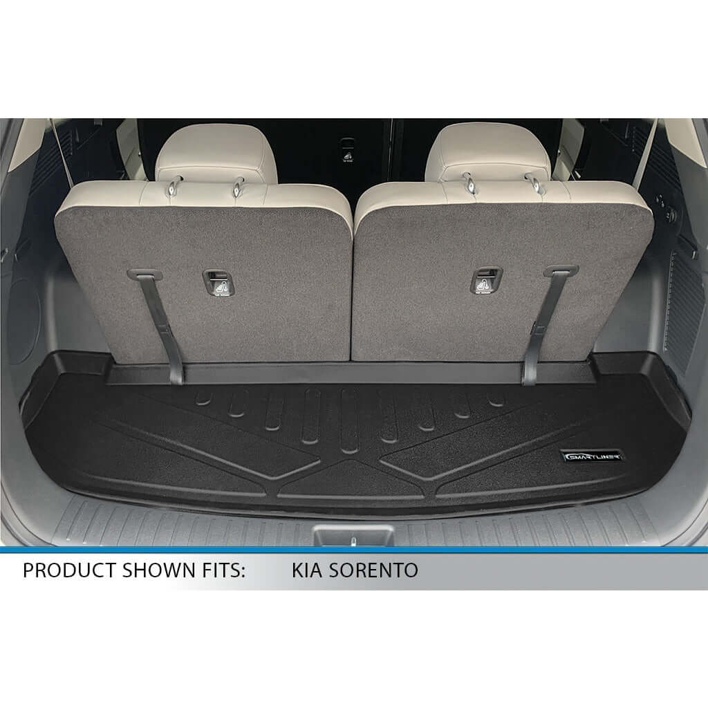 SMARTLINER Custom Fit Floor Liners For 2021-2026 Kia Sorento (with 2nd Row Bucket Seats)