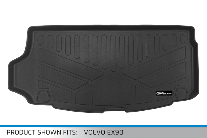 SMARTLINER Custom Fit Black For 2025-2026 Volvo EX90 Electric. Fits 6 Passenger Model