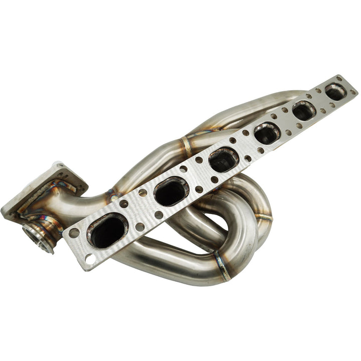E46 Rear Tubular BMW E36 E46 E39 Tubular Top Mount Turbo Manifold T3 T4 Flange 44mm Was ...