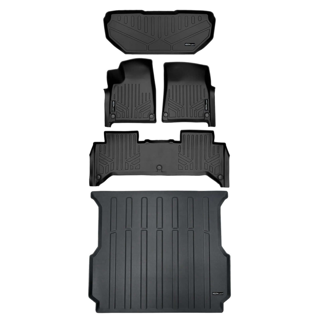 SMARTLINER Floor Liners for 2022-2024 Rivian R1T
