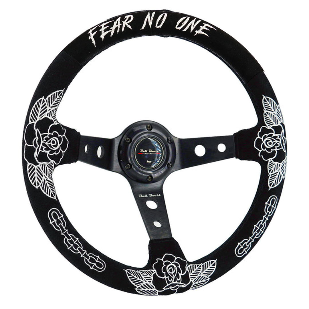 BW Rose Steering Wheel + Hub Adapter Kit For Toyota Pickup, Corolla, 4Runner, MR2, Camry