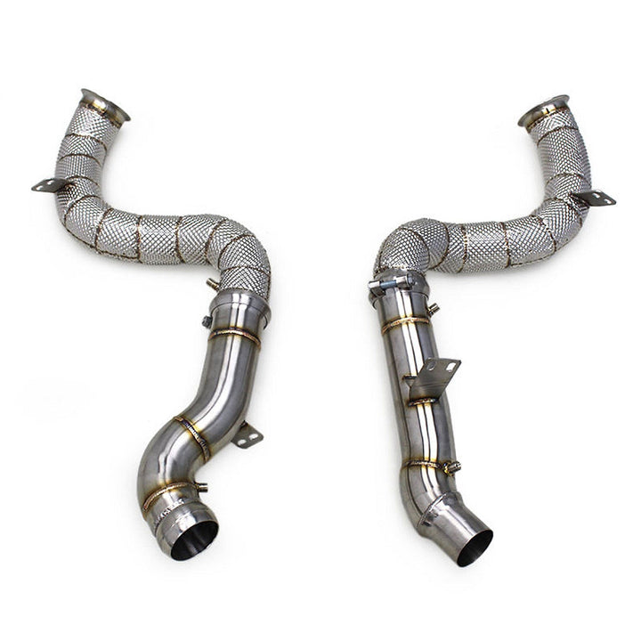 High Flow Race Stainless Downpipe for Mercedes Benz GLE63 AMG 4.0TT W166 W167