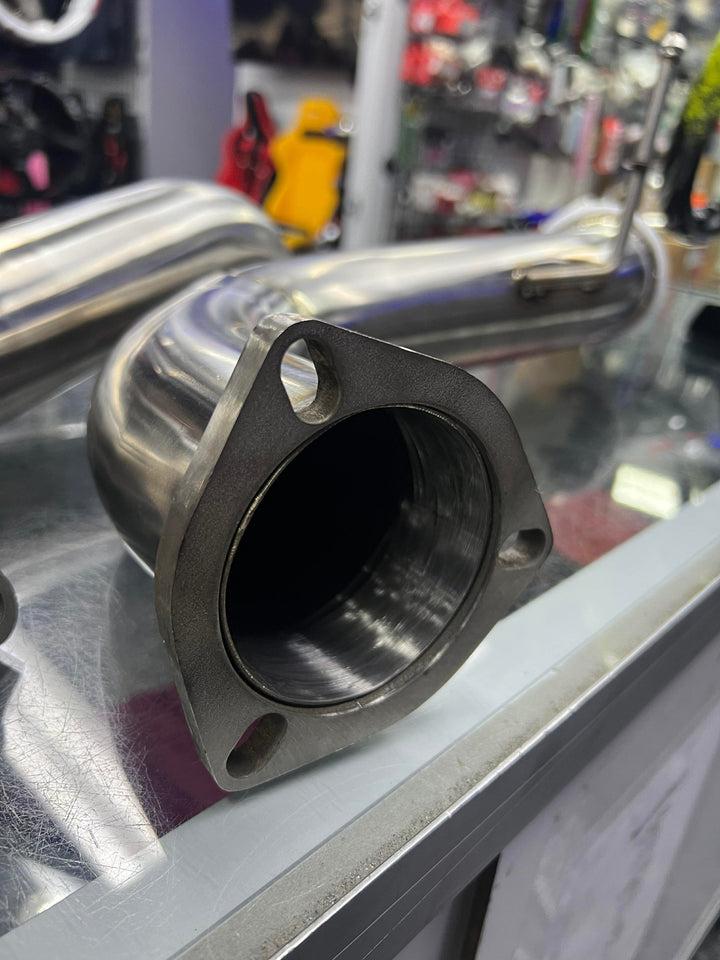 SPDZ1 2.5″ Catless Downpipe+Front Pipe For Honda Civic 1.5t Turbo EX LX SI 2016-2022