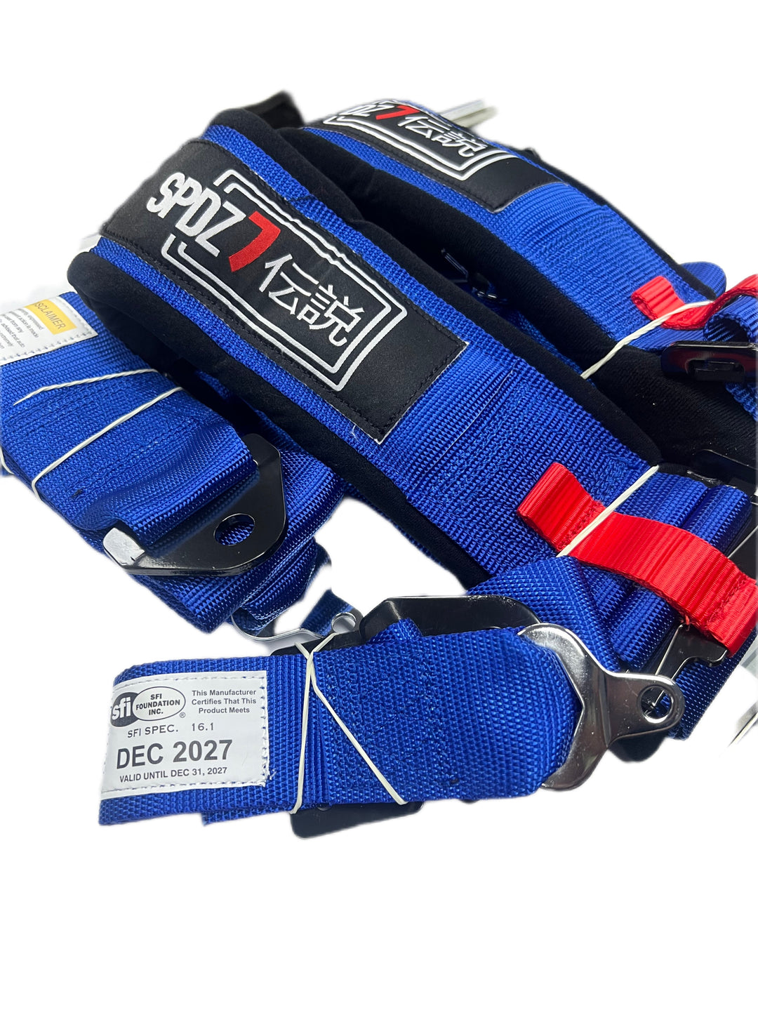 SPDZ1 SFI Seat Belt Harness 5 Point Cam Lock