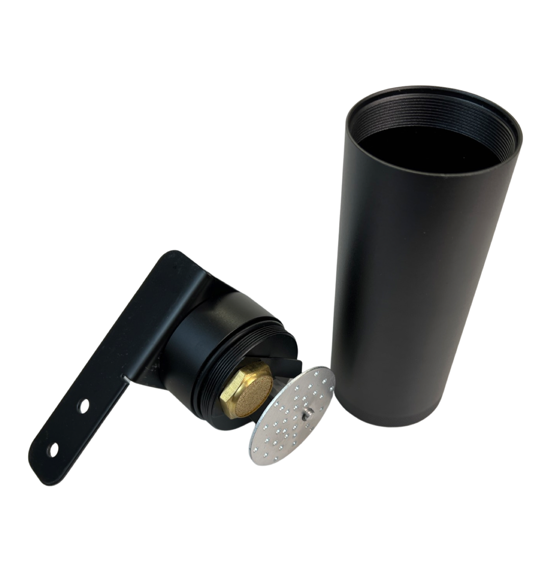 Universal Oil Catch Can XL 2Port -6AN + Mounting Bracket Kit + Filter 7.50z