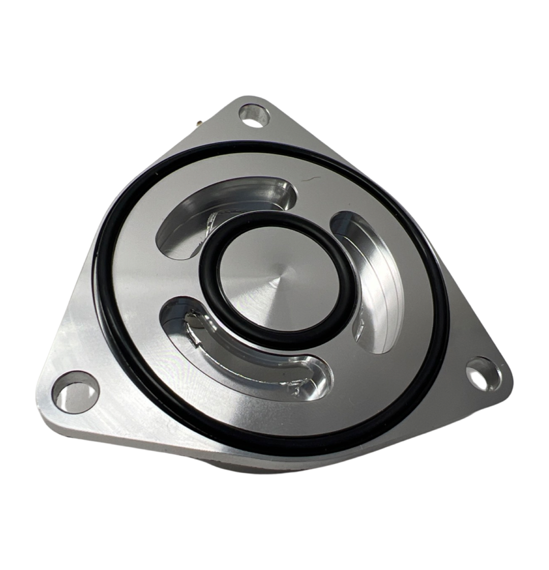 Billet SSQV BOV Adapter Flange For HKS 11-17 Hyundai Sonata Coupe 1.6T 2.0T USA