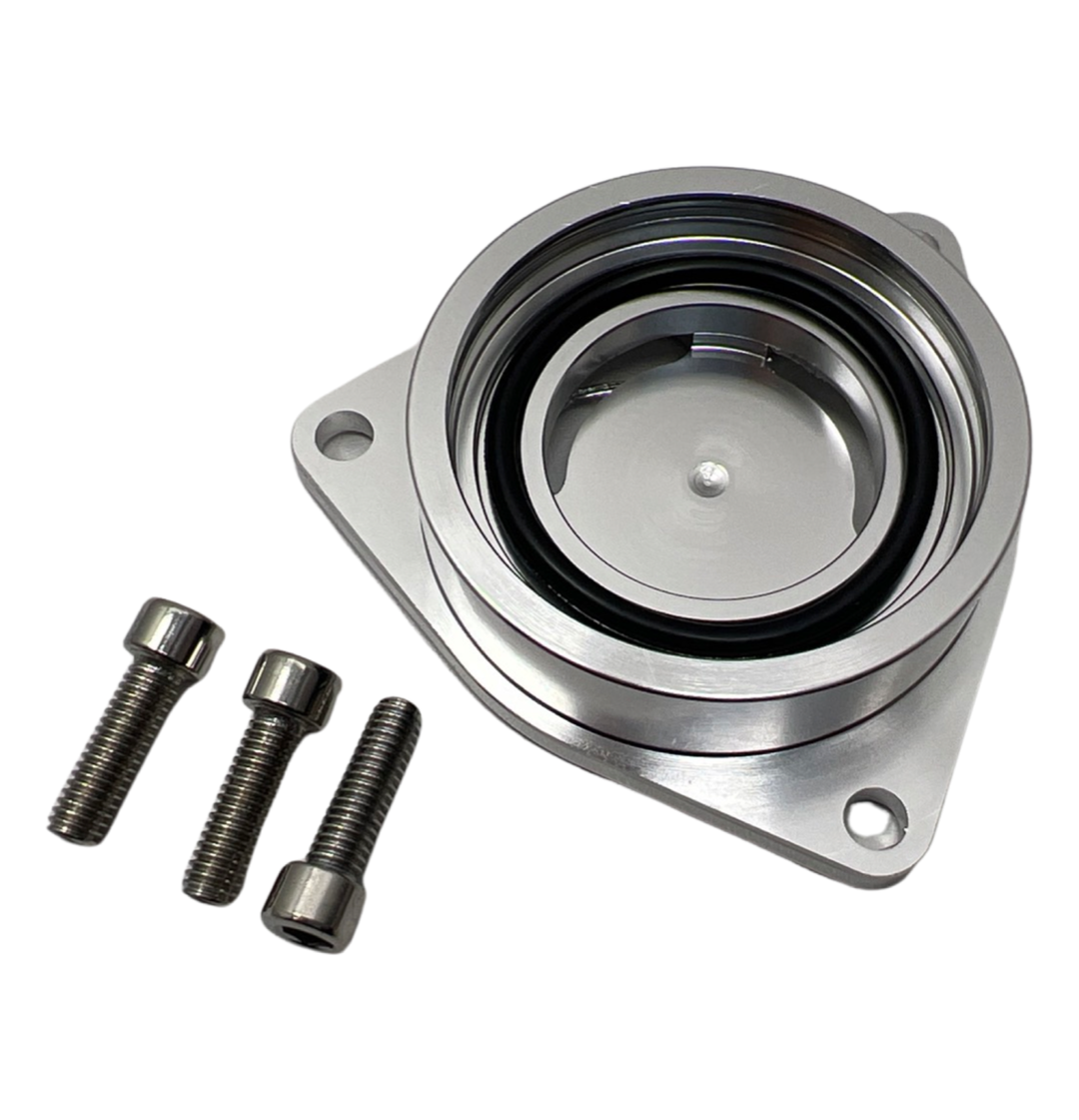 Billet SSQV BOV Adapter Flange For HKS 11-17 Hyundai Sonata Coupe 1.6T 2.0T USA