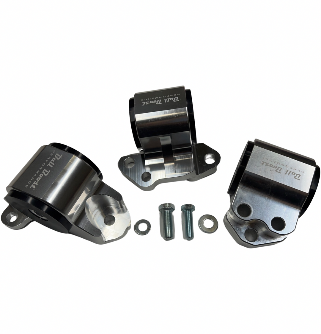 B Series Engine Mount Kit For Honda Acura B16 B18 EG 92-95 Civic DC2 3 Bolt CNC