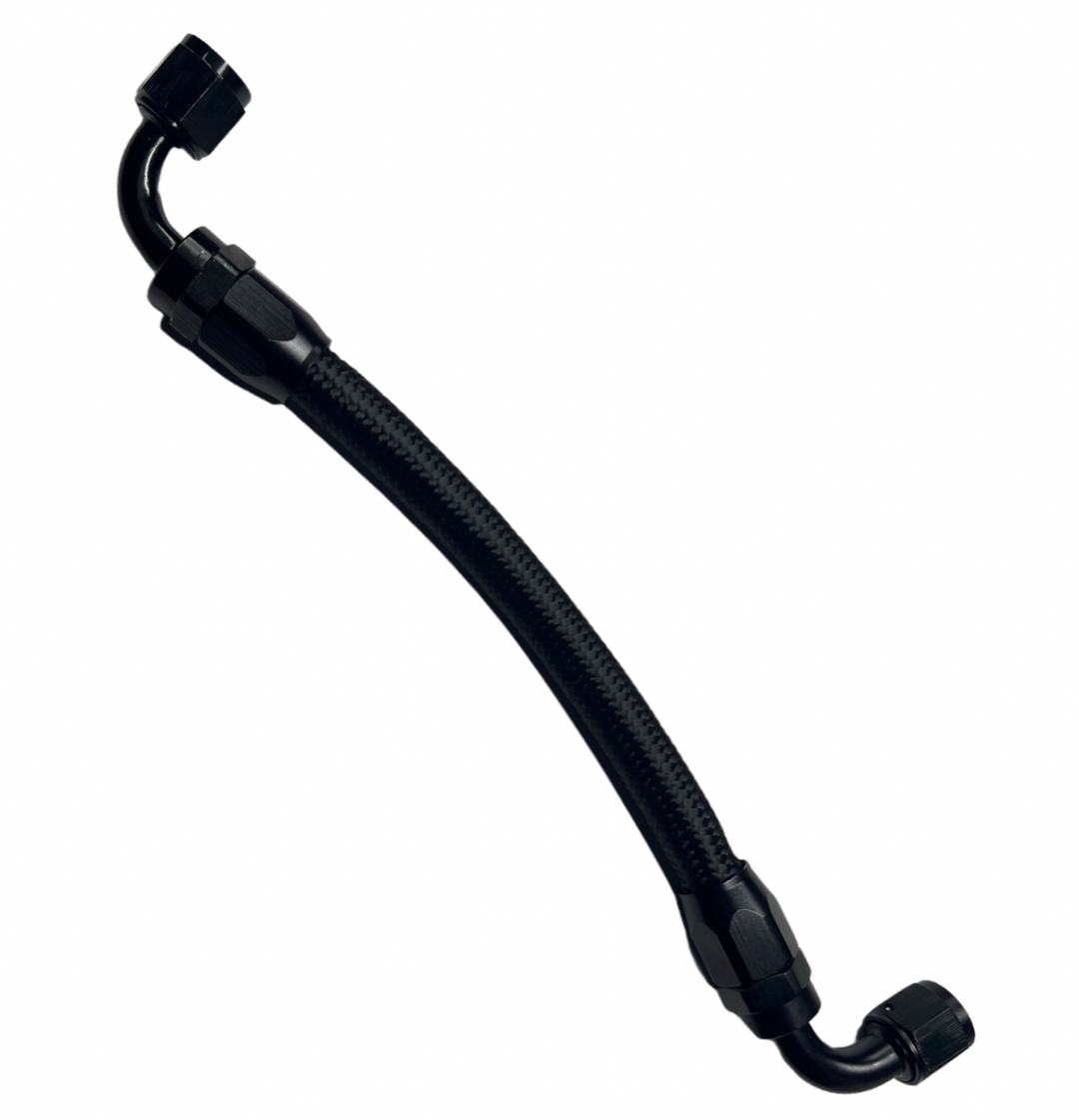 Z893 LS1 / LS6 -8AN high flow BLACK fuel rails w/ fittings & crossover hose for Corvette CTS Camaro