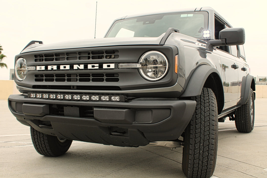 2022+ Ford Bronco Raptor Hood Mount/Ditch Lights/Pillars - PRO