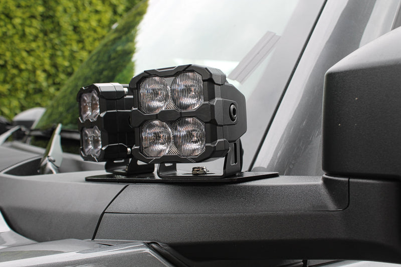 2021+ Ford Bronco Hood Mount/Ditch Lights/Pillars - PRO