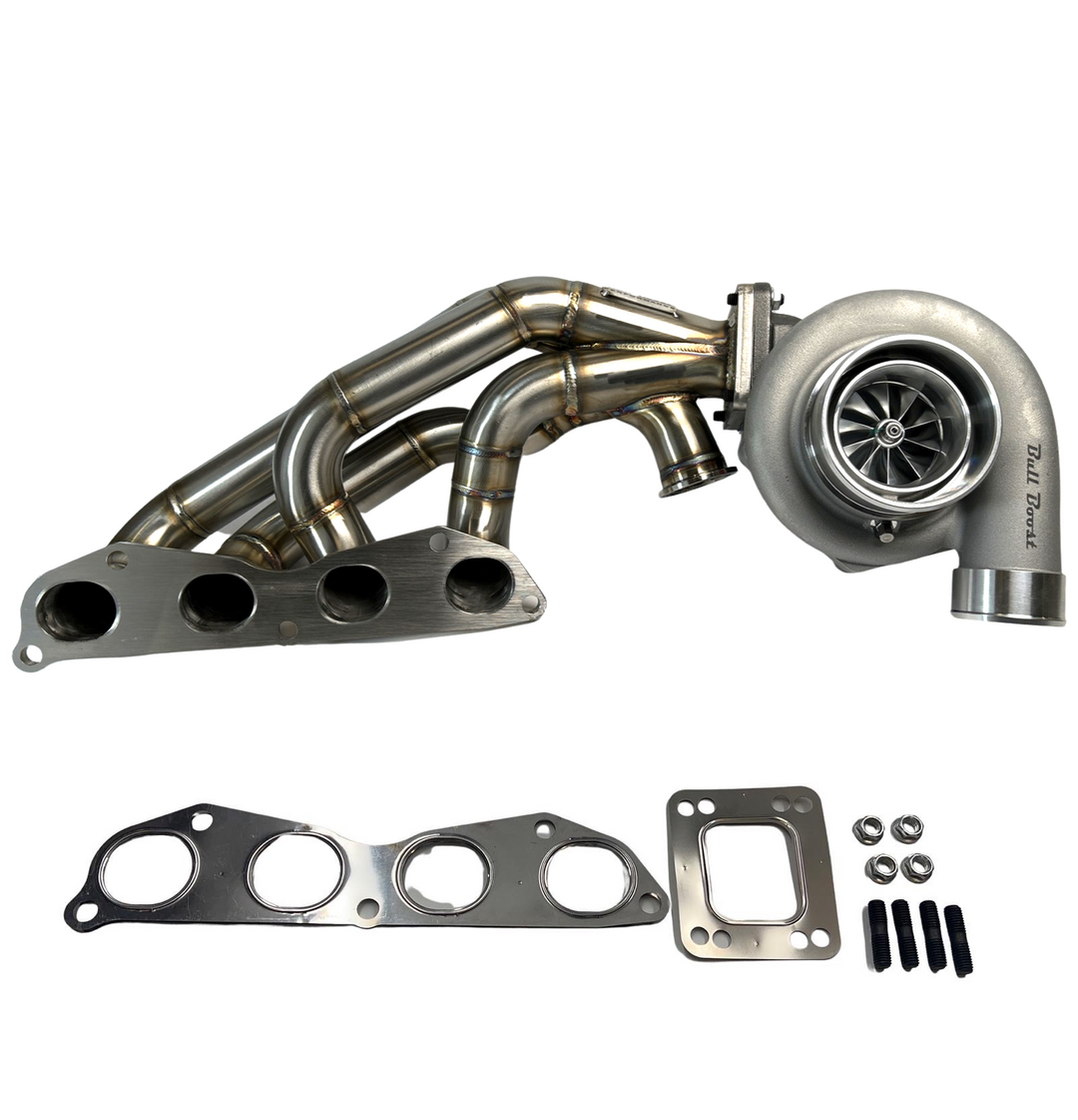 K Series Sidewinder Manifold K20 K24 T4 .82 Billet Turbo K Swap Kit 06-11 8th Gen EP3 Civic Si Type R