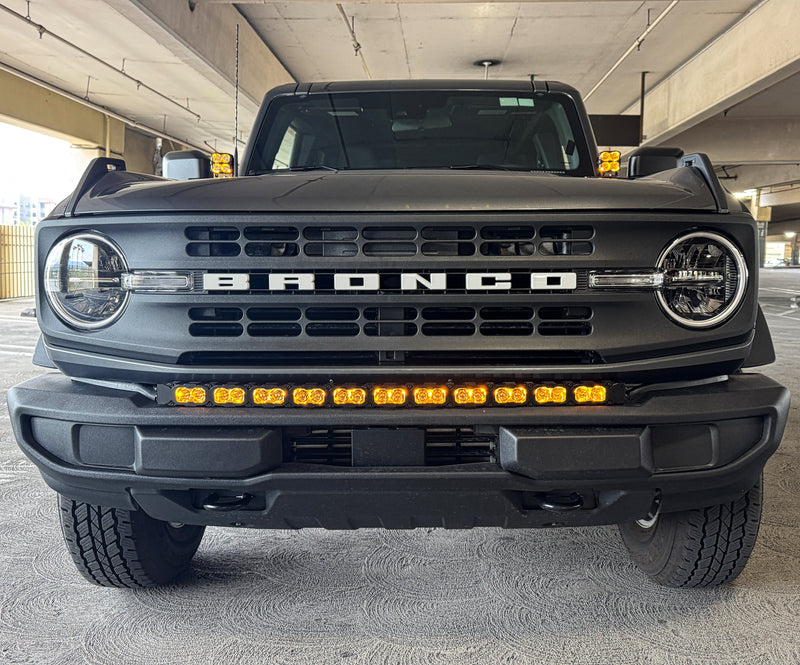 2021+ Ford Bronco Hood Mount/Ditch Lights/Pillars - PRO
