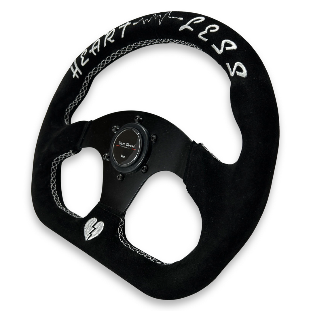 Quadro Style Steering Wheel + Short Hub Adapter Kit For Ford F 150 350 450
