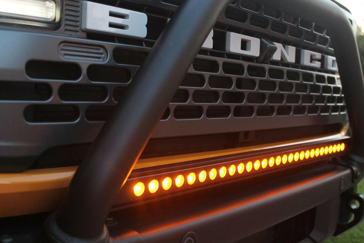 2021+ Ford Bronco Modular Bumper 30in Light Bar