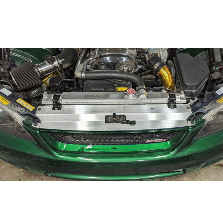 Radiator Cooling Panel Plate Slam Cover Aluminum For Lexus IS300 Toyota Altezza
