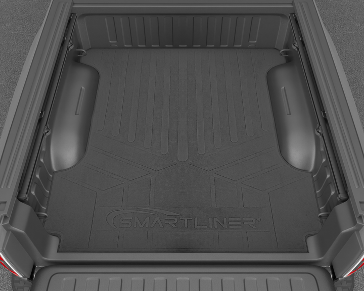 Tapetes SmartCoverage™ a medida para Ram 1500 Crew Cab 2025-2026 con caja de almacenamiento debajo del asiento trasero