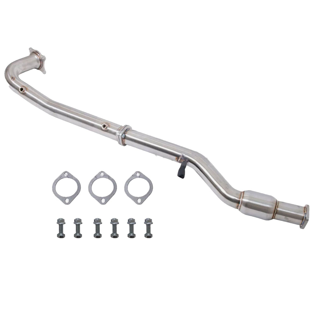 Subaru 6MT High Flow Cat Resonated Pipe Intake Tube Exhaust For 15-21 WRX