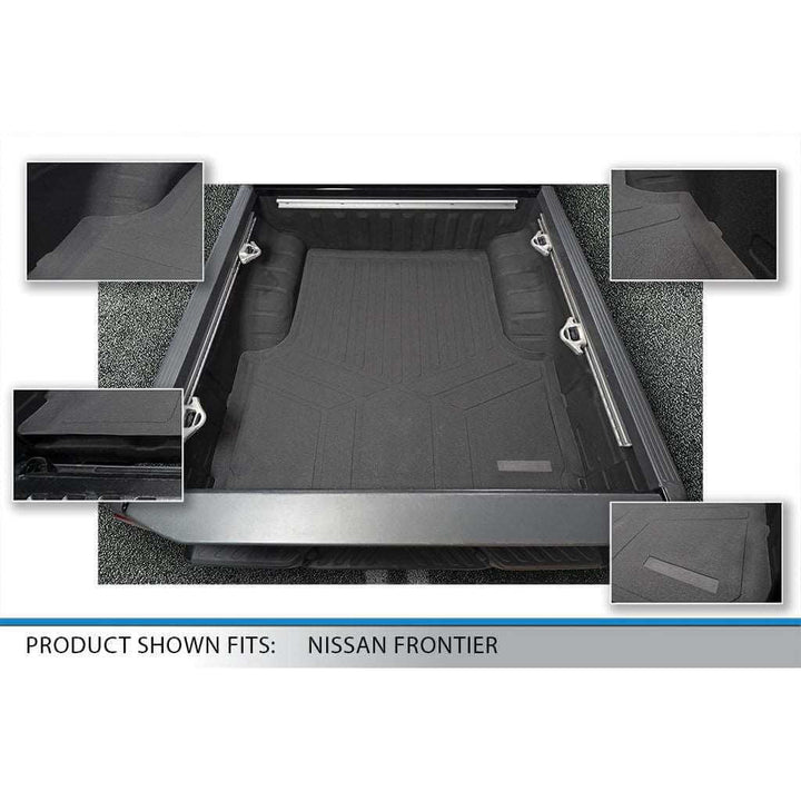 SmartCoverage™ Floor Liners For 2004-2021 Nissan Frontier (Crew Cab Short Bed)- K0121