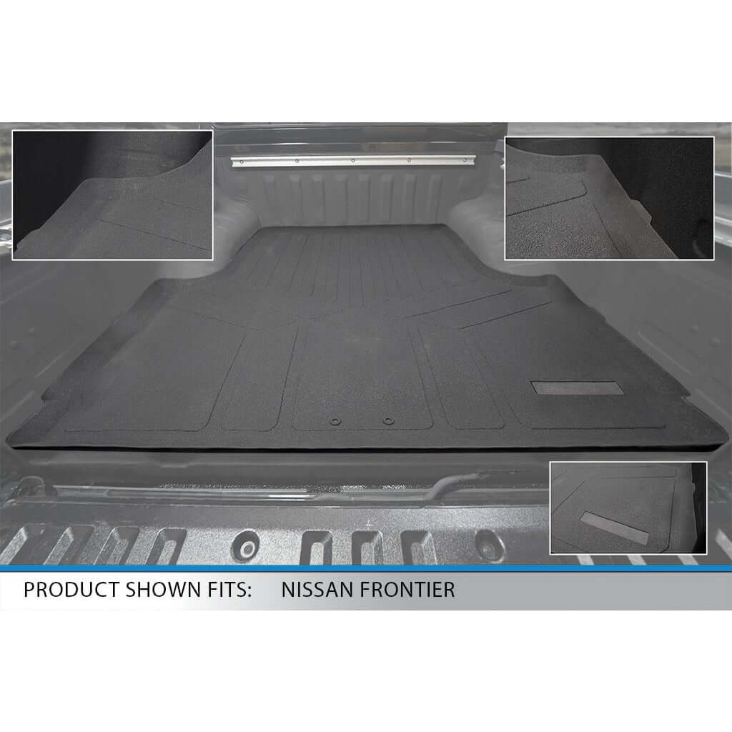 SmartCoverage™ Floor Liners For 2008-2021 Nissan Frontier Crew Cab with Dual Drivers Side Floor Posts
