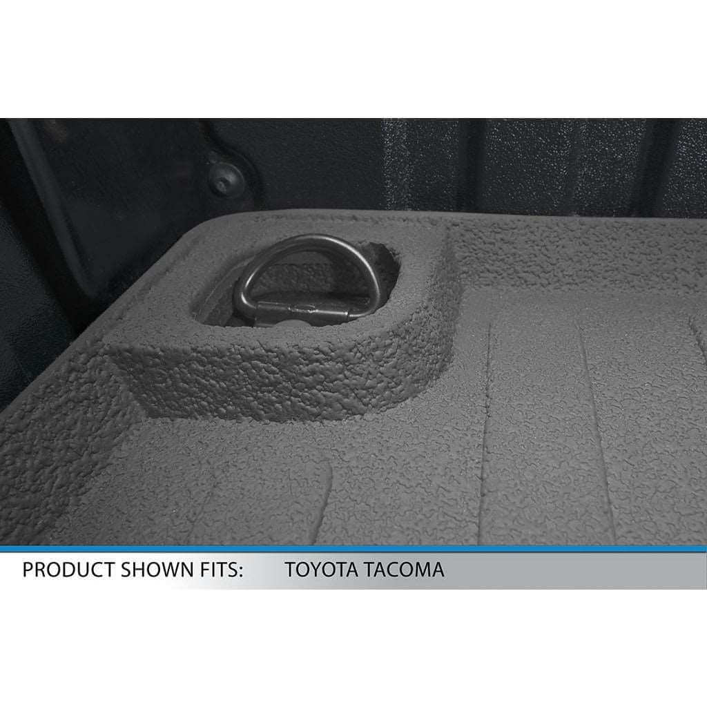 SmartCoverage™ Floor Liners For 2005-2024 Toyota Tacoma Double Cab (5'Bed Size Only)- K0207