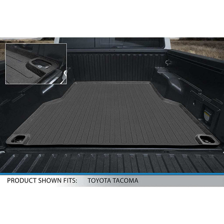 SmartCoverage™ Floor Liners For 2005-2024 Toyota Tacoma Double Cab (5'Bed Size Only)- K0207