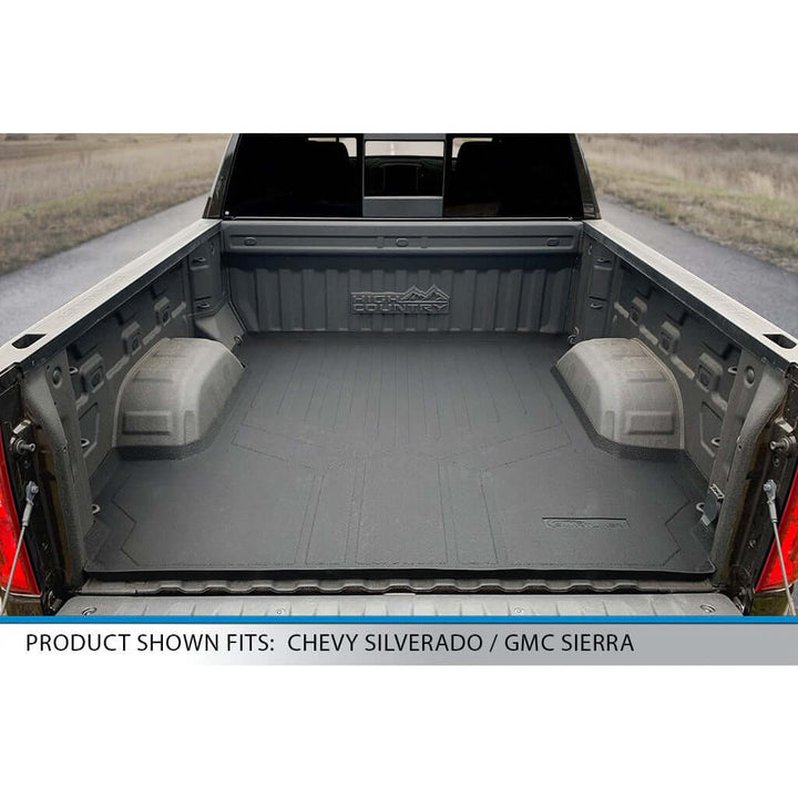 SmartCoverage™ Floor Liners For 2019-2026 1500 Silverado/Sierra Crew Cab 2019-2024 Crew Cab