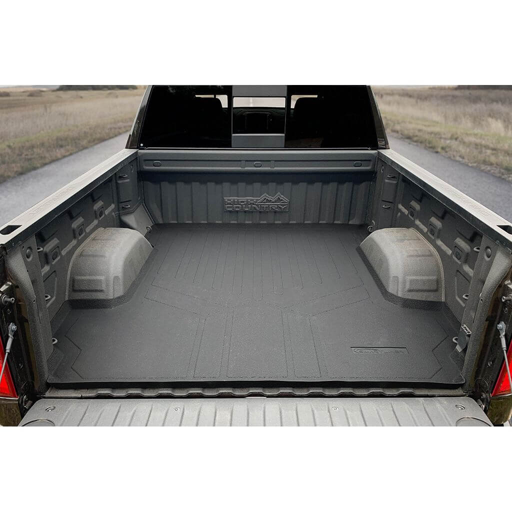 SmartCoverage™ Floor Liners For 2019-2026 Chevy Silverado 1500 Crew Cab (1st Row Bench) (No OTH) | Vinyl | [No 2nd Row Storage]