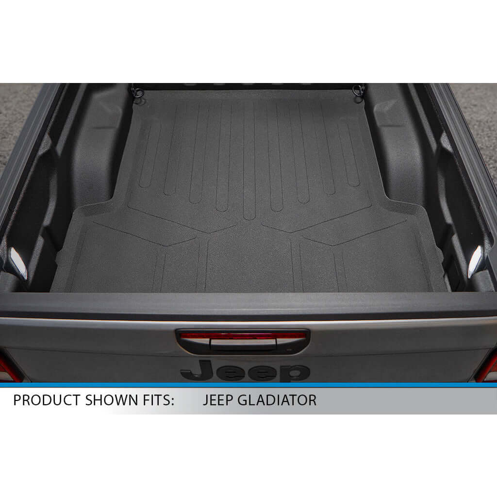 SmartCoverage™ Floor Liners For 2020-2026 Jeep Gladiator with Lockable Rear Underseat Storage