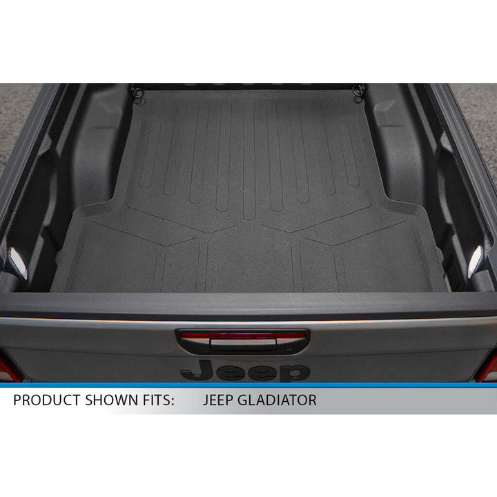 SmartCoverage™ Floor Liners For 2020-2026 Jeep Gladiator with Lockable Rear Underseat Storage