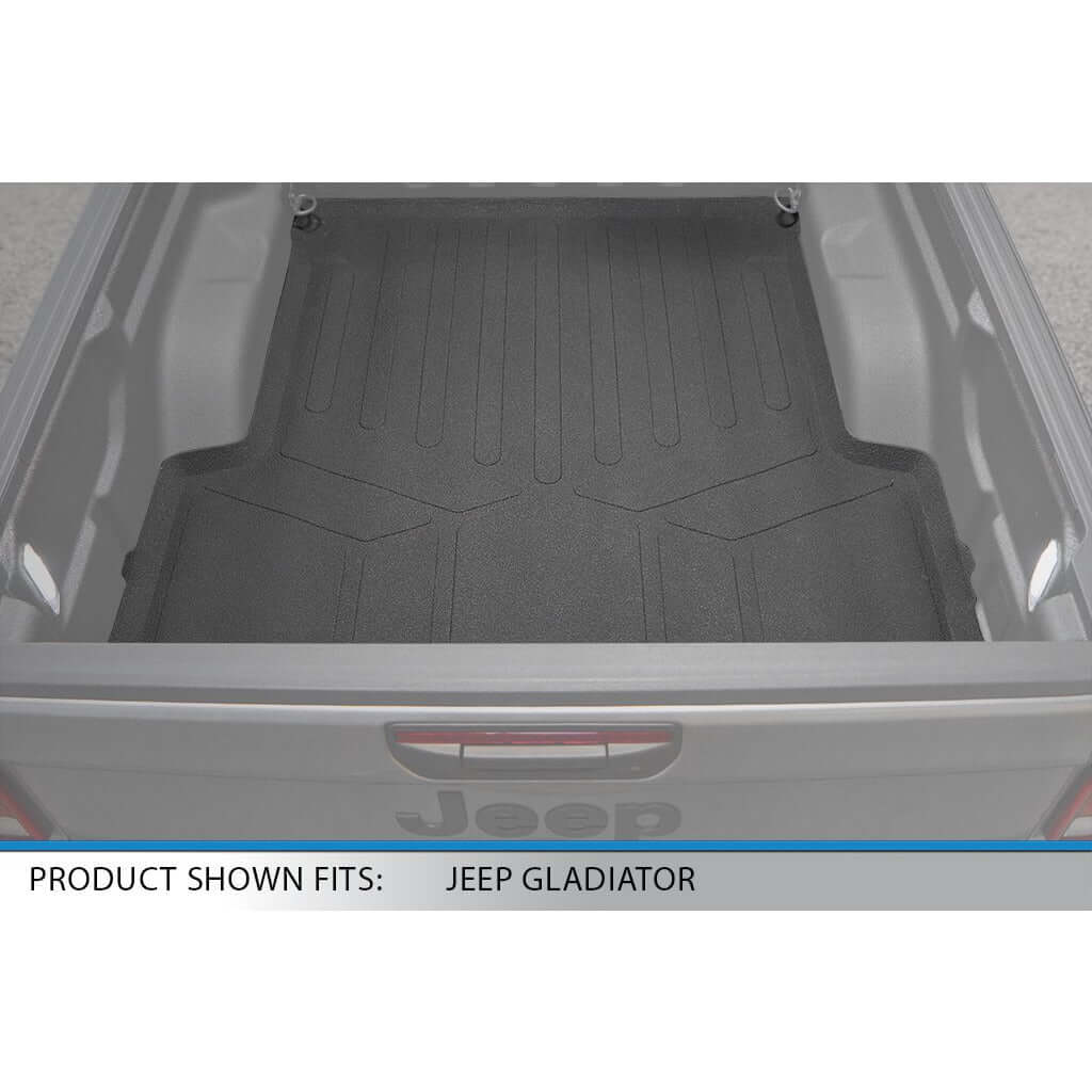 SmartCoverage™ Floor Liners For 2020-2026 Jeep Gladiator with Lockable Rear Underseat Storage