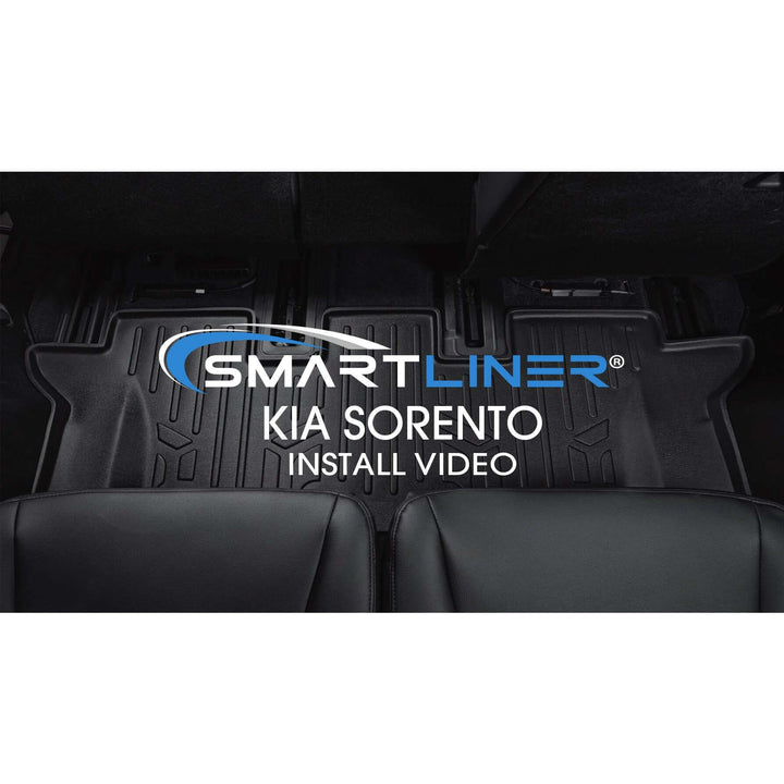 SMARTLINER Custom Fit Floor Liners For 2016-2020 Kia Sorento (5 Passenger Model Only)
