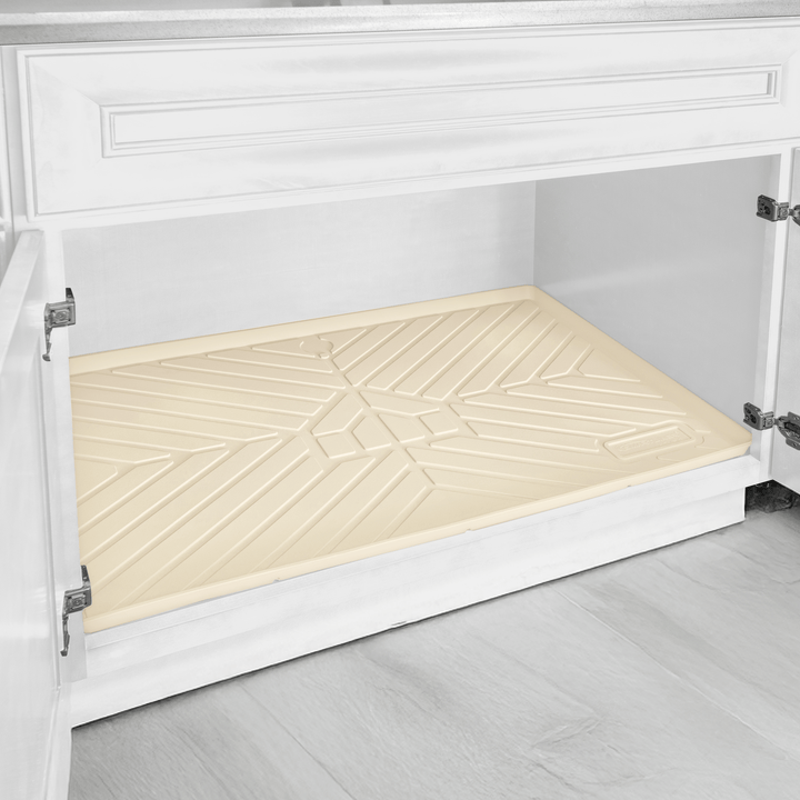 SMARTLINER HOME™ Under Sink Cabinet Bathroom Mats Compatible With Standard Bathroom Cabinets 19.5" x 28.5"
