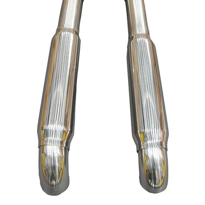For Camaro Trans Am Stainless True Duals 3" X PIPE + SS MUFFLERS 98 99 00 01 02