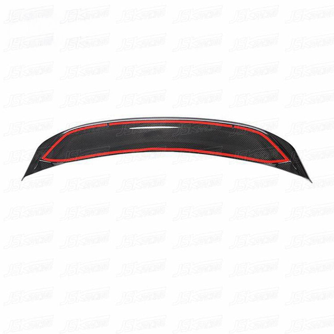 Dry Carbon Fiber Rear Trunk Spoiler for Porsche Cayman Boxster 718 16-19