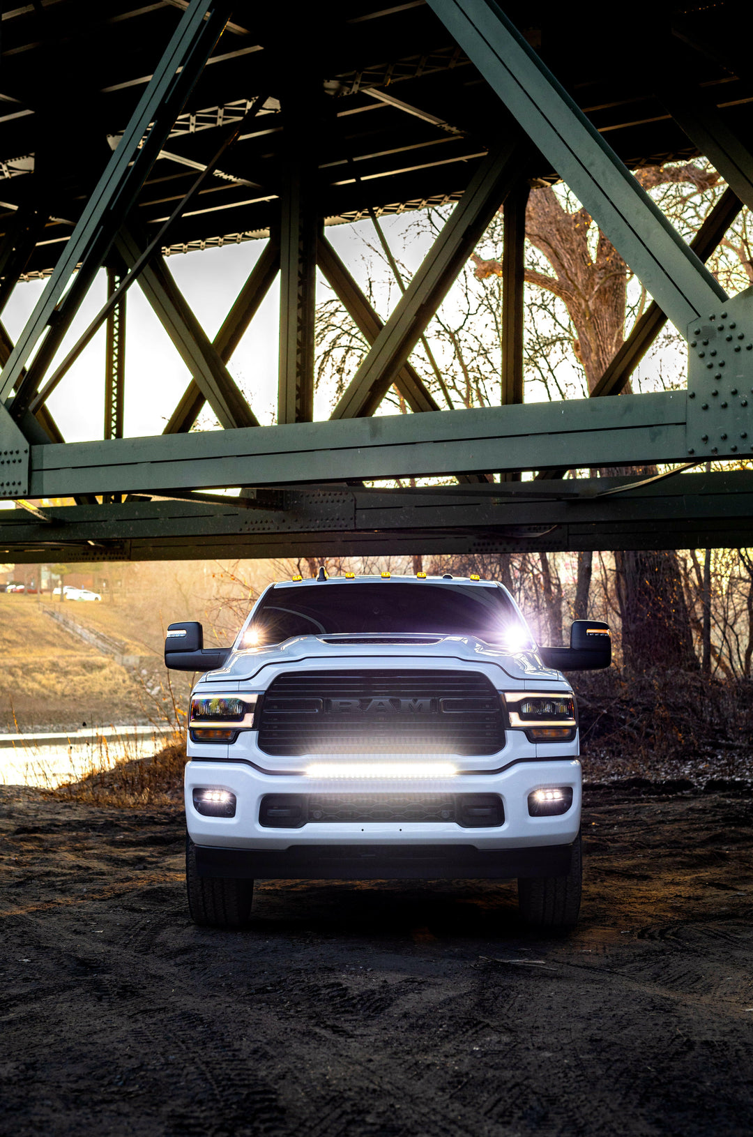 2019-2024 RAM 2500/3500 Hood Mount/Ditch Lights/Pillars