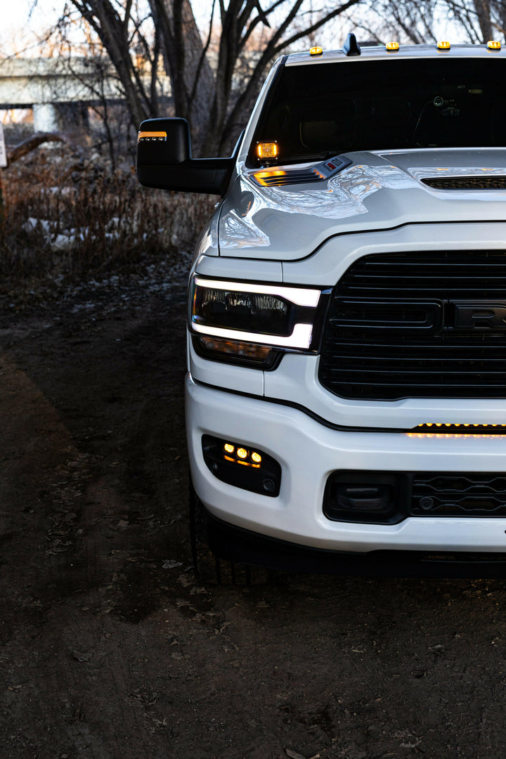 2019-2024 RAM 2500/3500 Hood Mount/Ditch Lights/Pillars