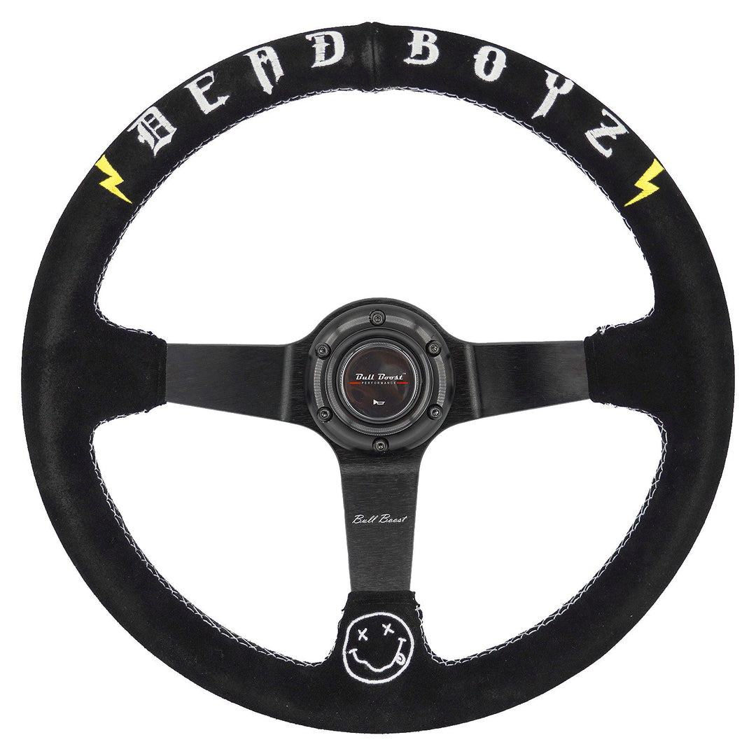 Universal Deadboyz 350mm 3"Deep Dish 6-Bolt Steering Wheel | 150 Entries