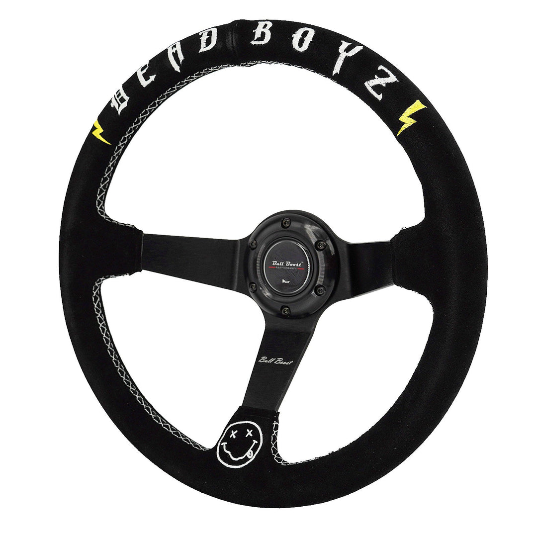 Universal Deadboyz 350mm 3"Deep Dish 6-Bolt Steering Wheel | 150 Entries