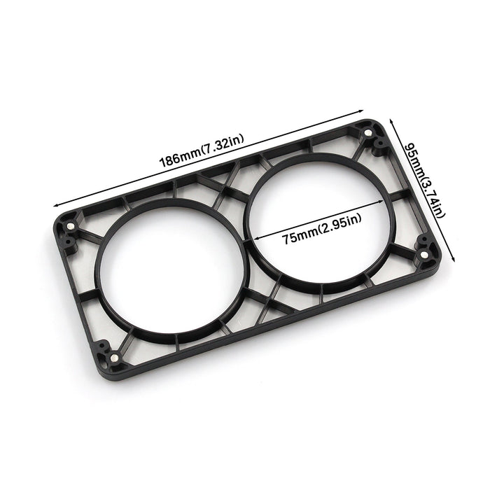 Stainless Steel Center Console Cup Holder Ash Tray Delete for 1989-1997 Mazda MX-5 Miata MK1