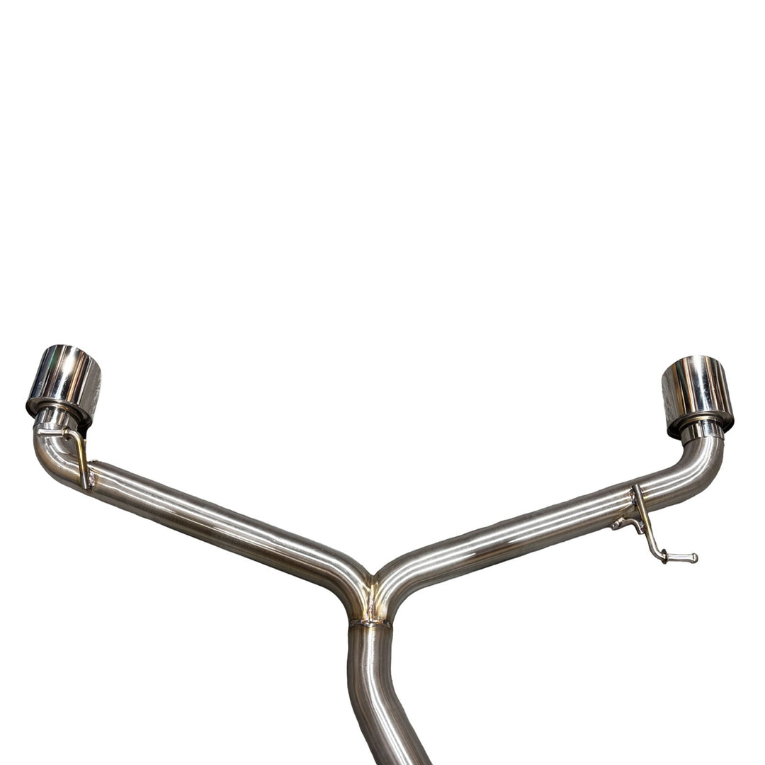 3.5" Stainless Tip Catback Exhaust for VW Golf GTI 2.0T MK6 MKVI 10-14 304SS