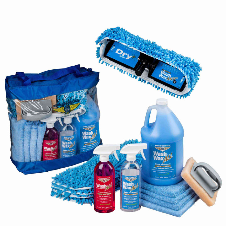 Waterless Mop Kit 15" for RVs & Aircraft