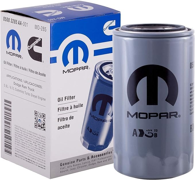 Mopar 2013-2018 Dodge RAM 2500-5500 6.7L Cummins Oil Fuel Filter Kit OEM Best Price In USA