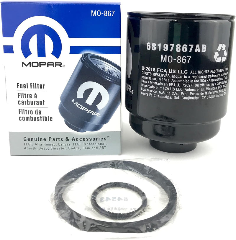 Mopar 2013-2018 Dodge RAM 2500-5500 6.7L Cummins Oil Fuel Filter Kit OEM Best Price In USA